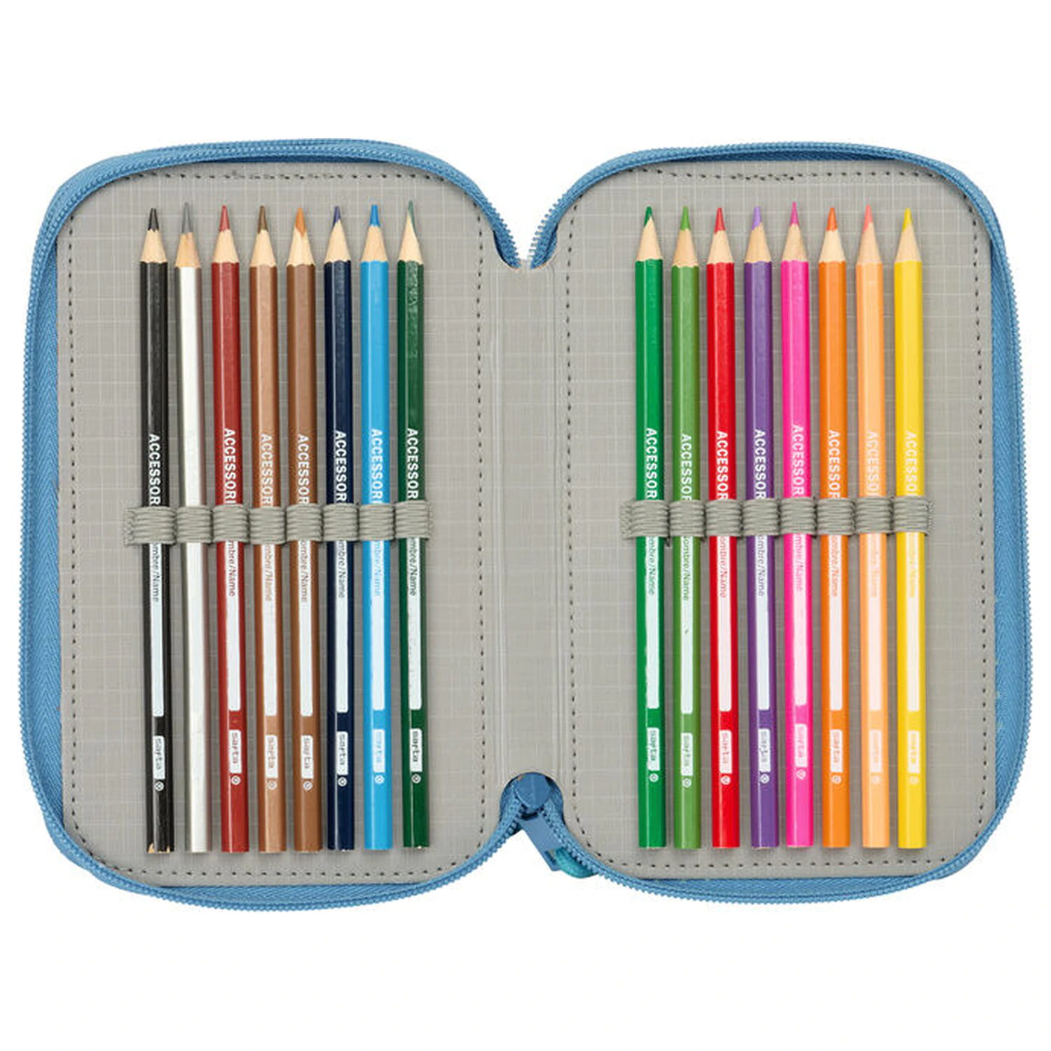 Disney Frozen trusă de creioane triplă 37 piese poza produsului