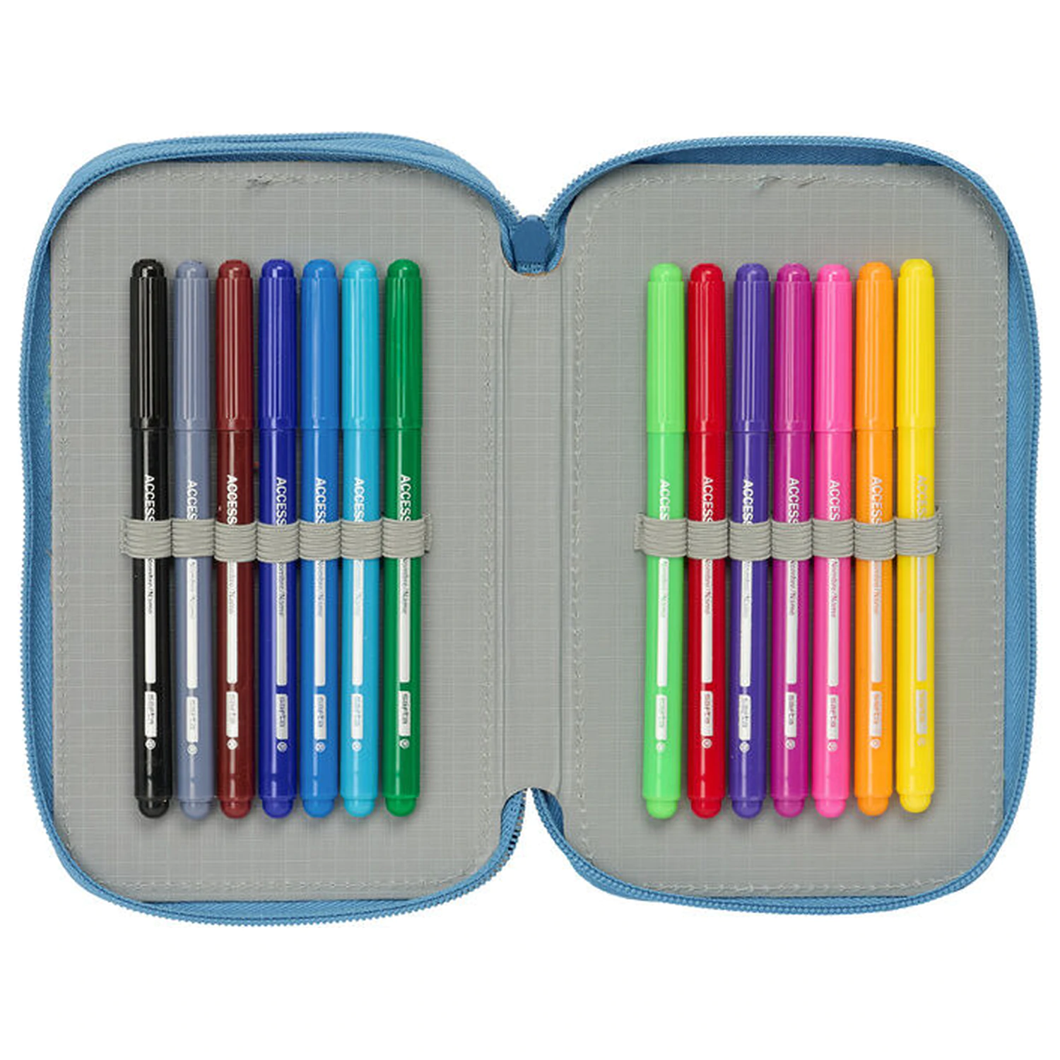 Disney Frozen trusă de creioane triplă 37 piese poza produsului