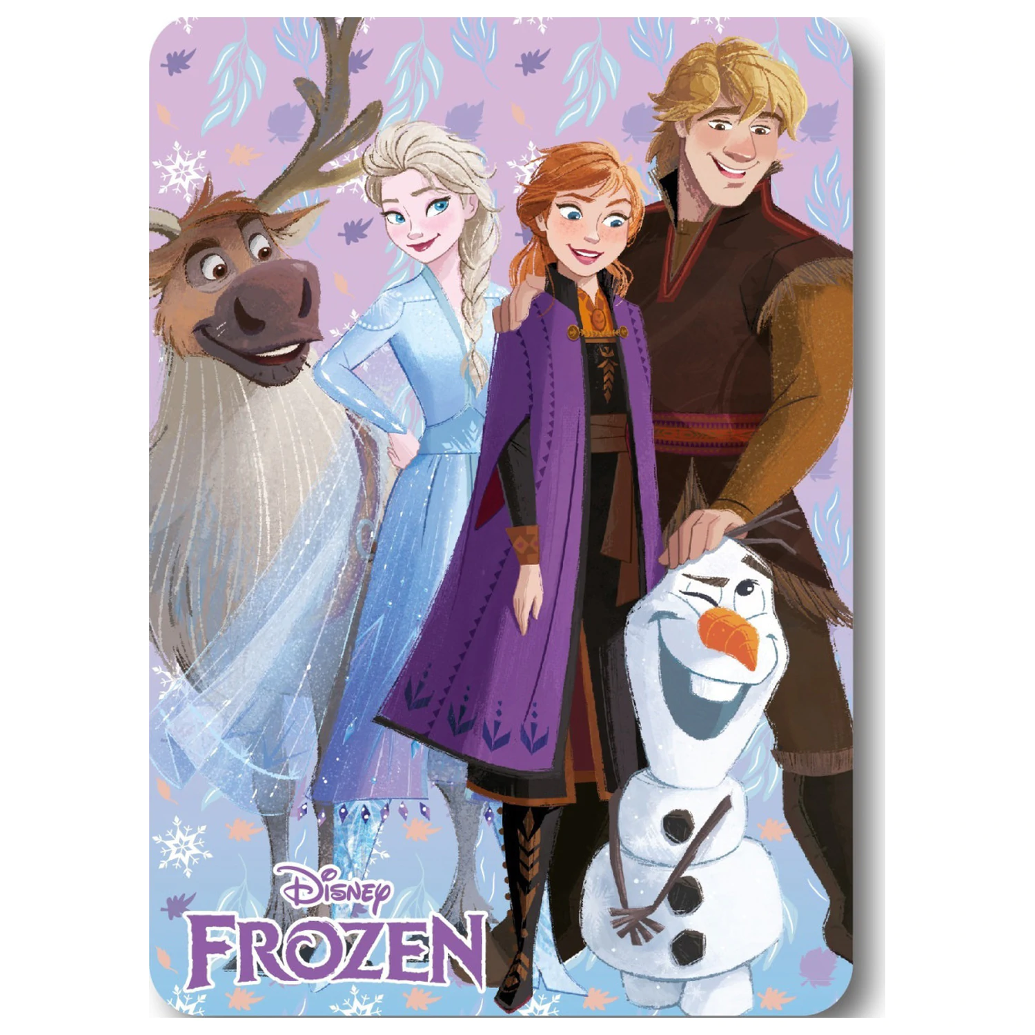 Disney Frozen Winter Friends pătură fleece poza produsului