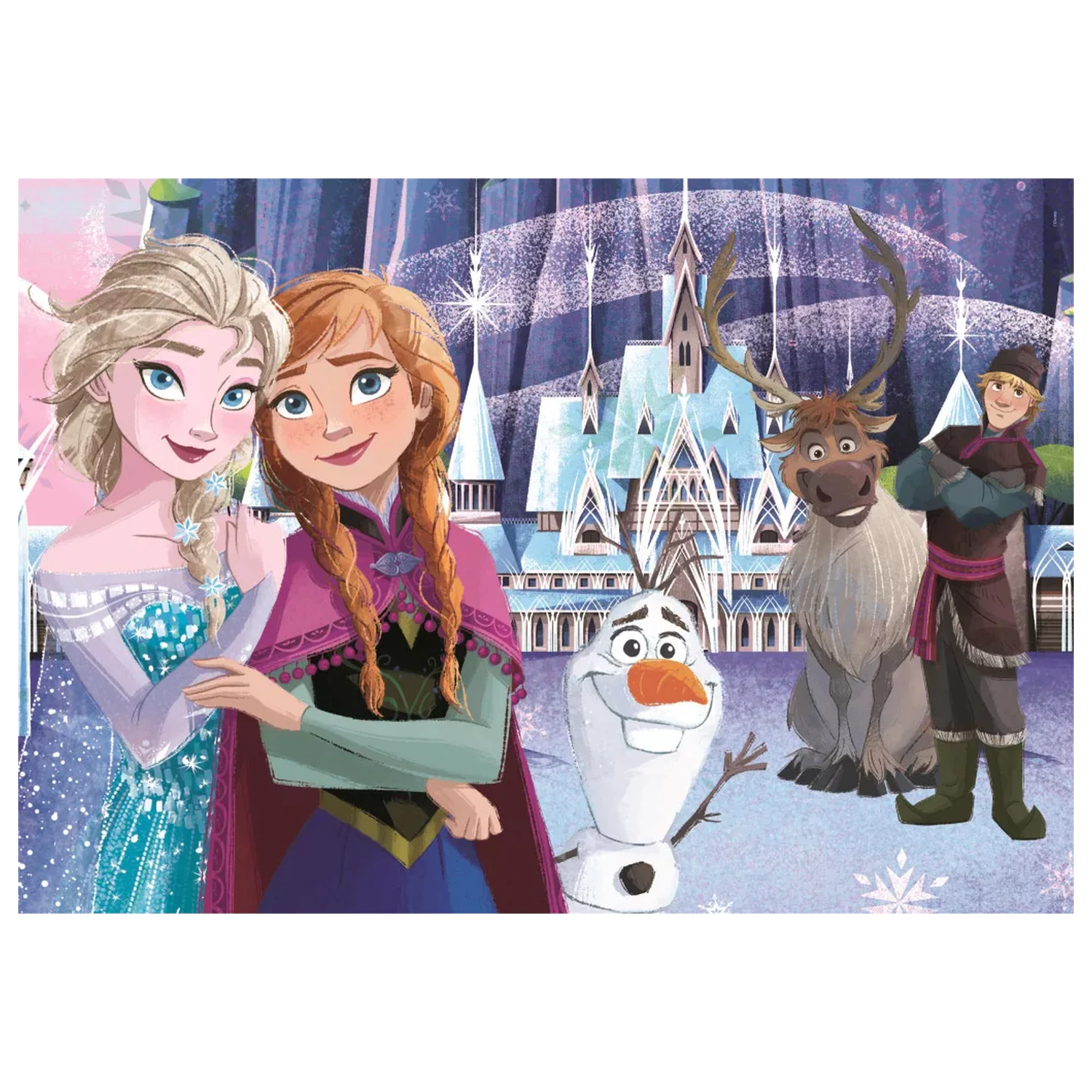 Disney Frozen Winter Magic puzzle de 60 de piese poza produsului