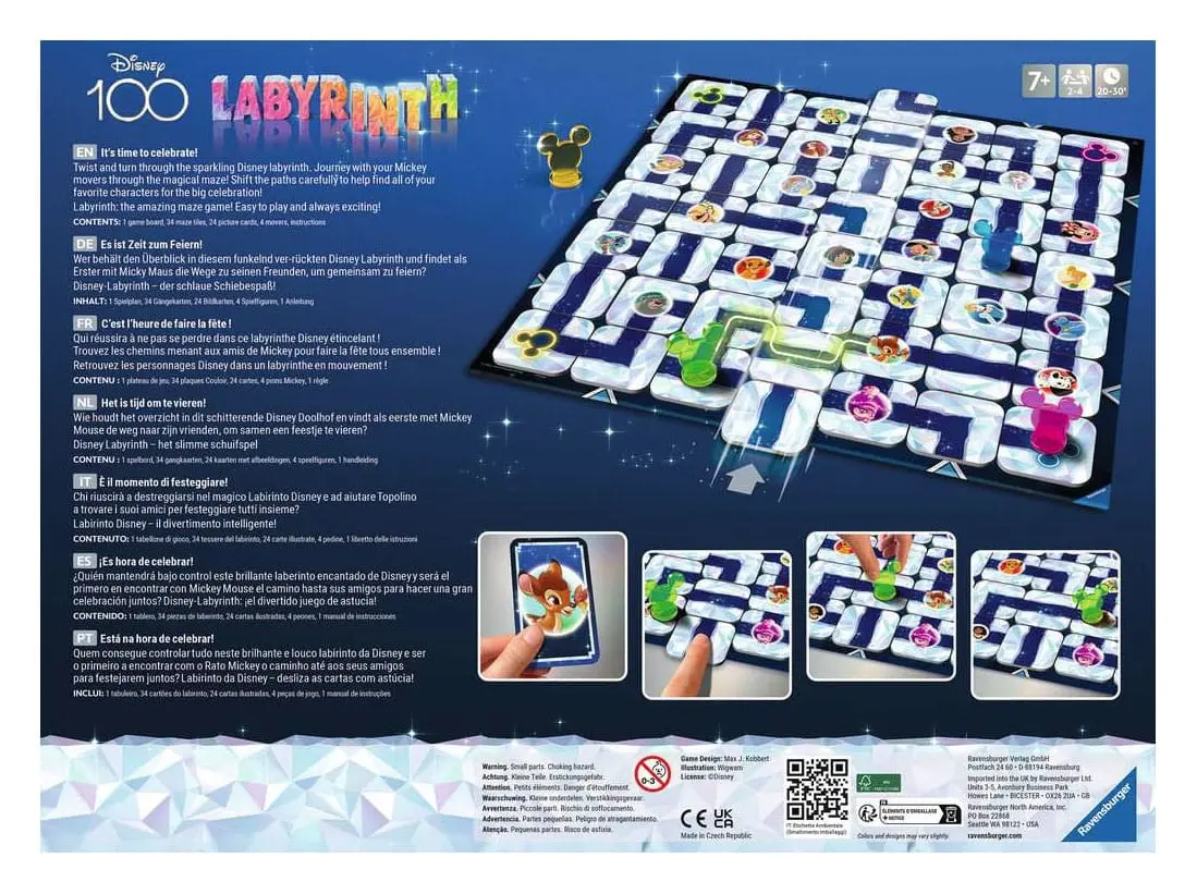 Disney Board Game Labirint 100th Anniversary poza produsului