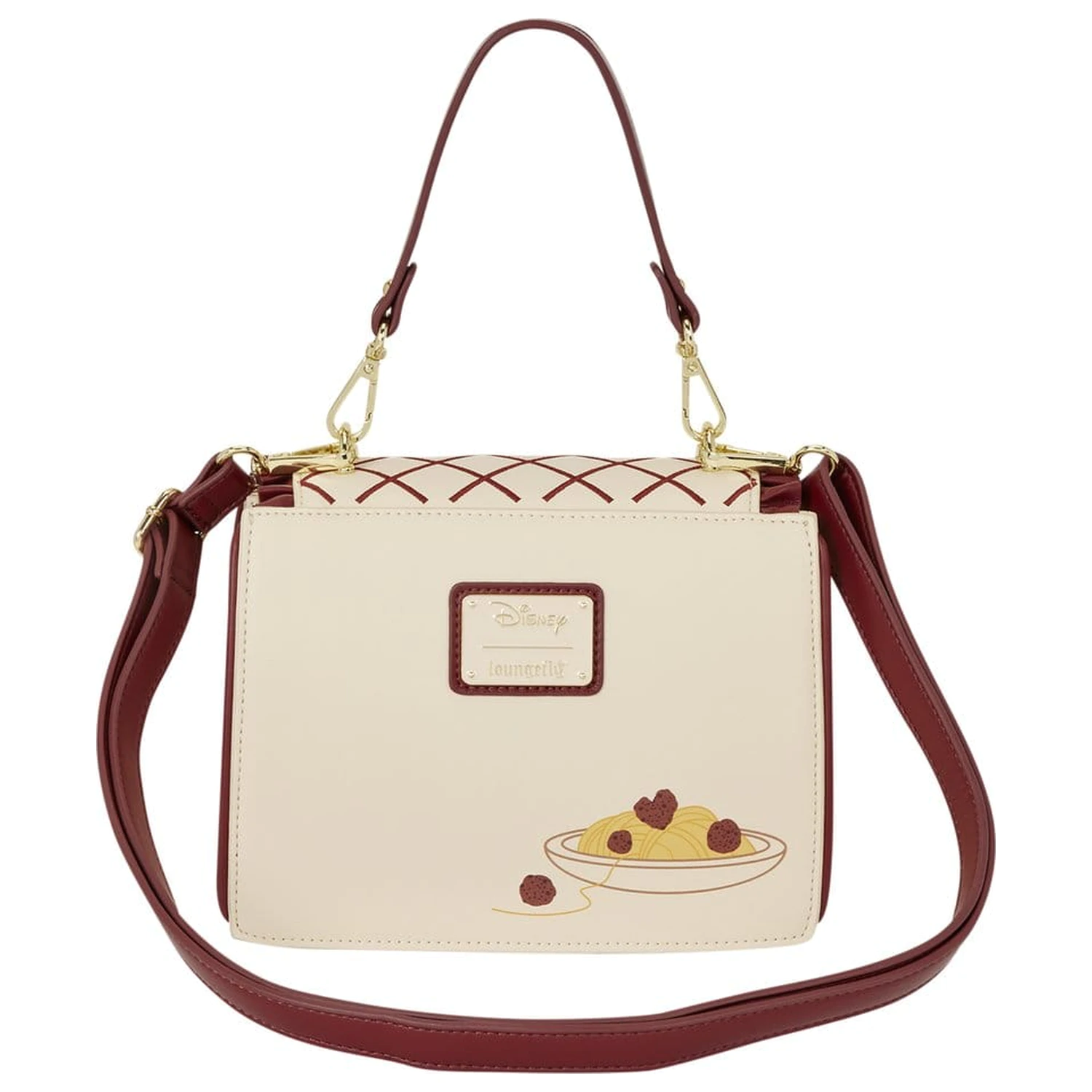 Geanta crossbody Disney by Loungefly Lady & the Tramp Spaghetti Dinner poza produsului