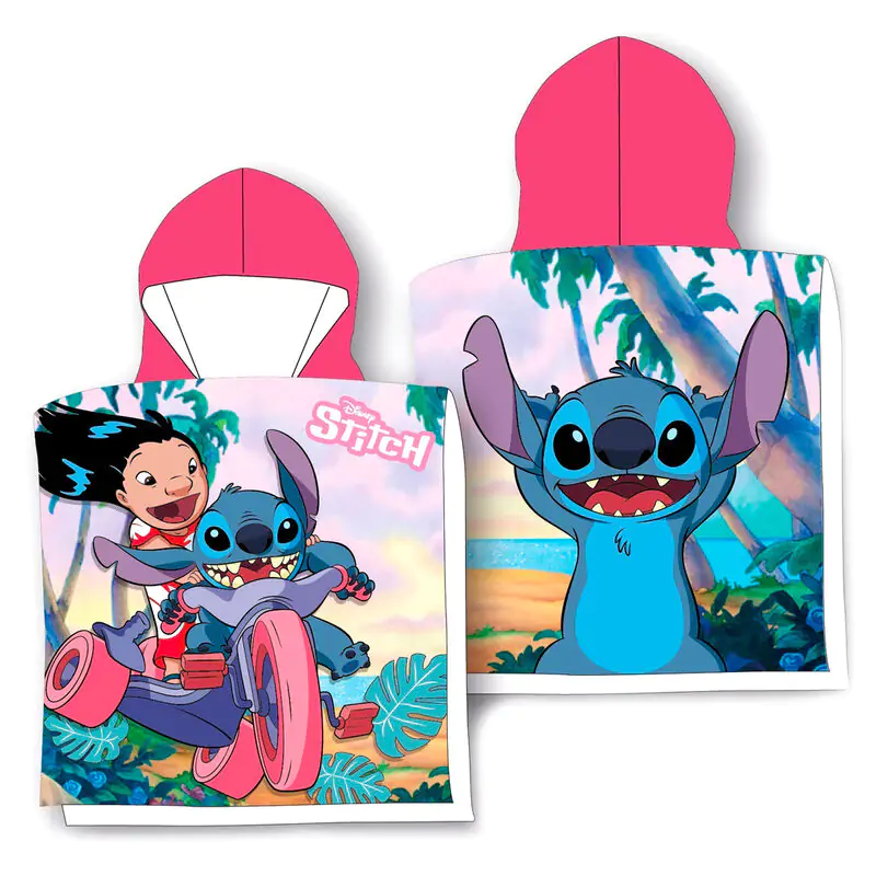 Disney Lilo & Stitch prosop poncho microfibră poza produsului