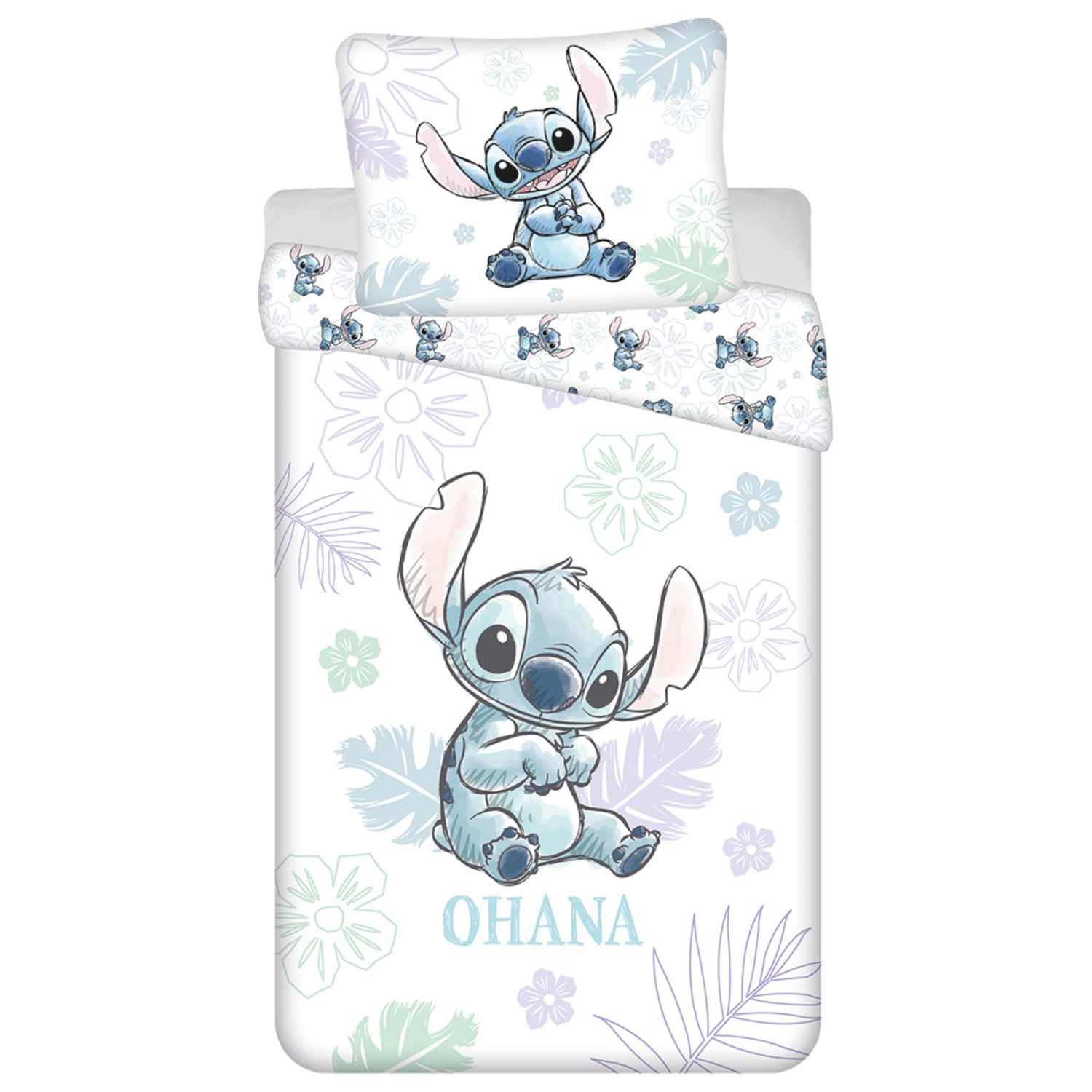Disney Stitch Ohana Husa de pilota alba poza produsului