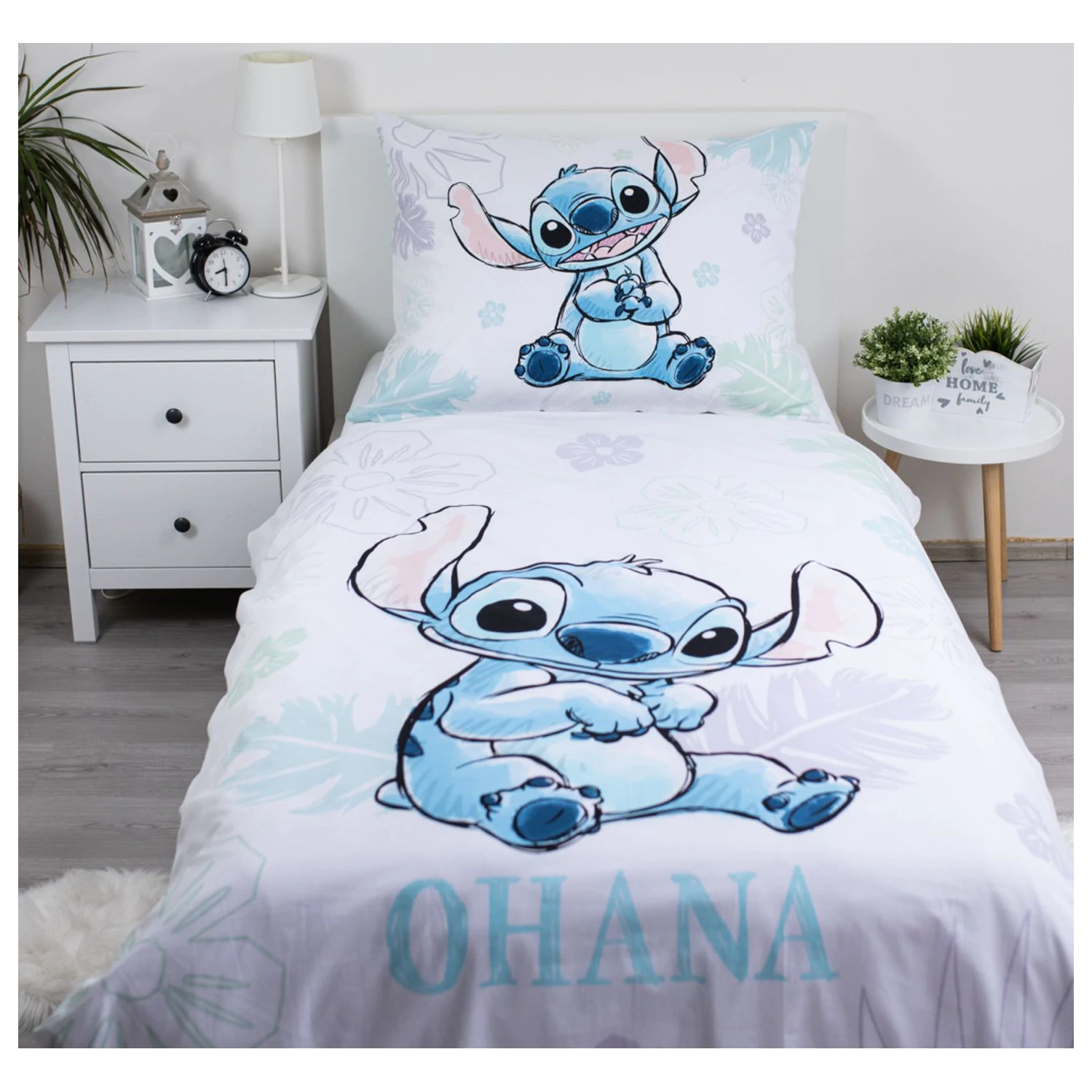 Disney Stitch Ohana Husa de pilota alba poza produsului
