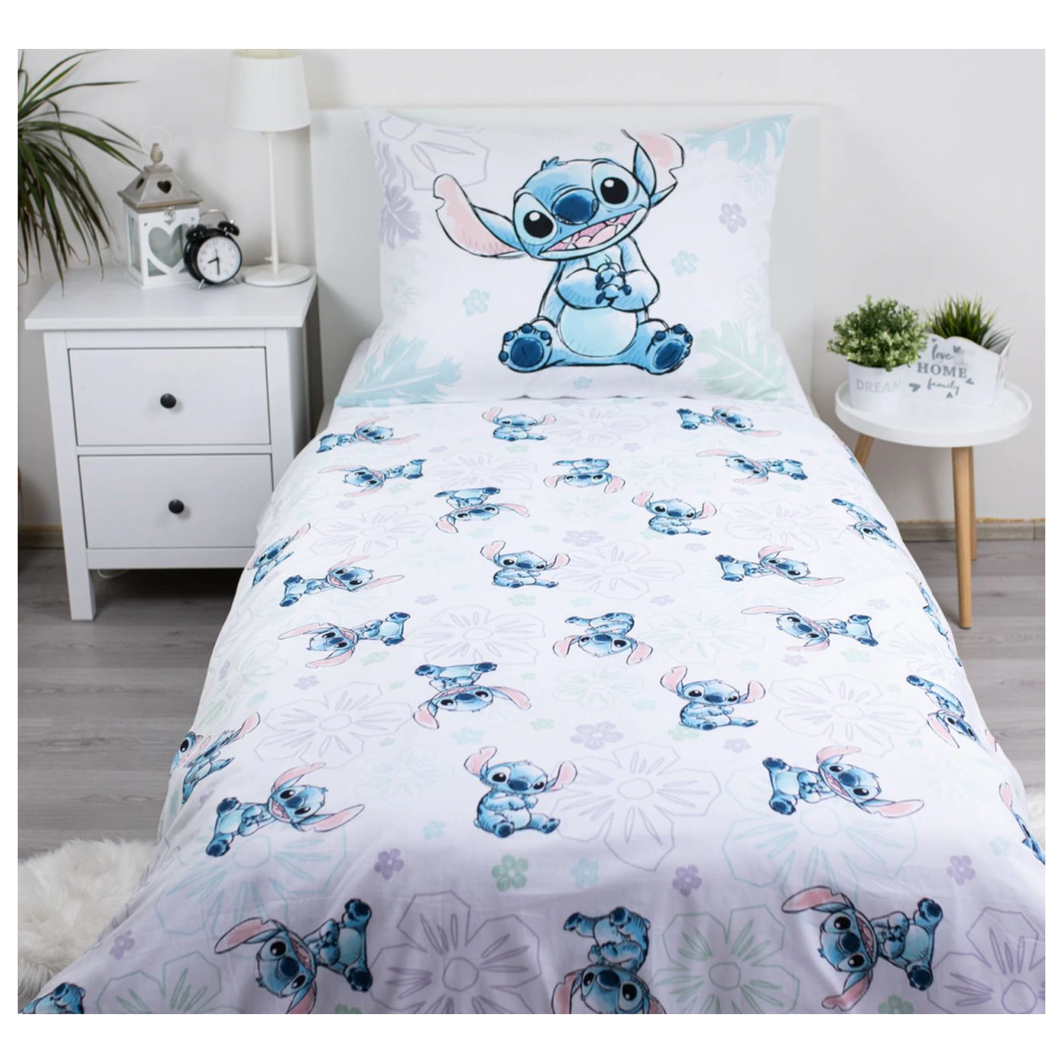 Disney Stitch Ohana Husa de pilota alba poza produsului