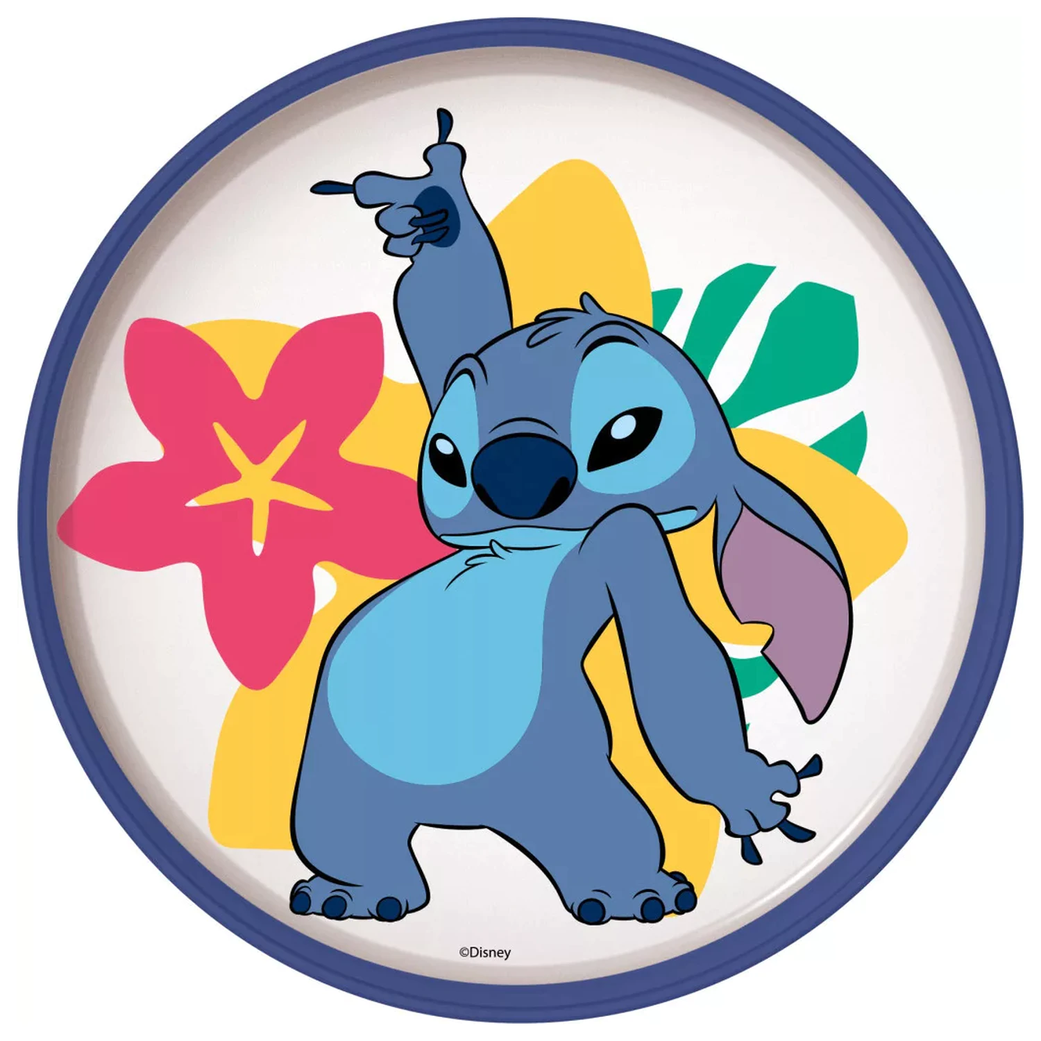 Disney Lilo & Stitch Palms non-slip micro farfurie plata poza produsului