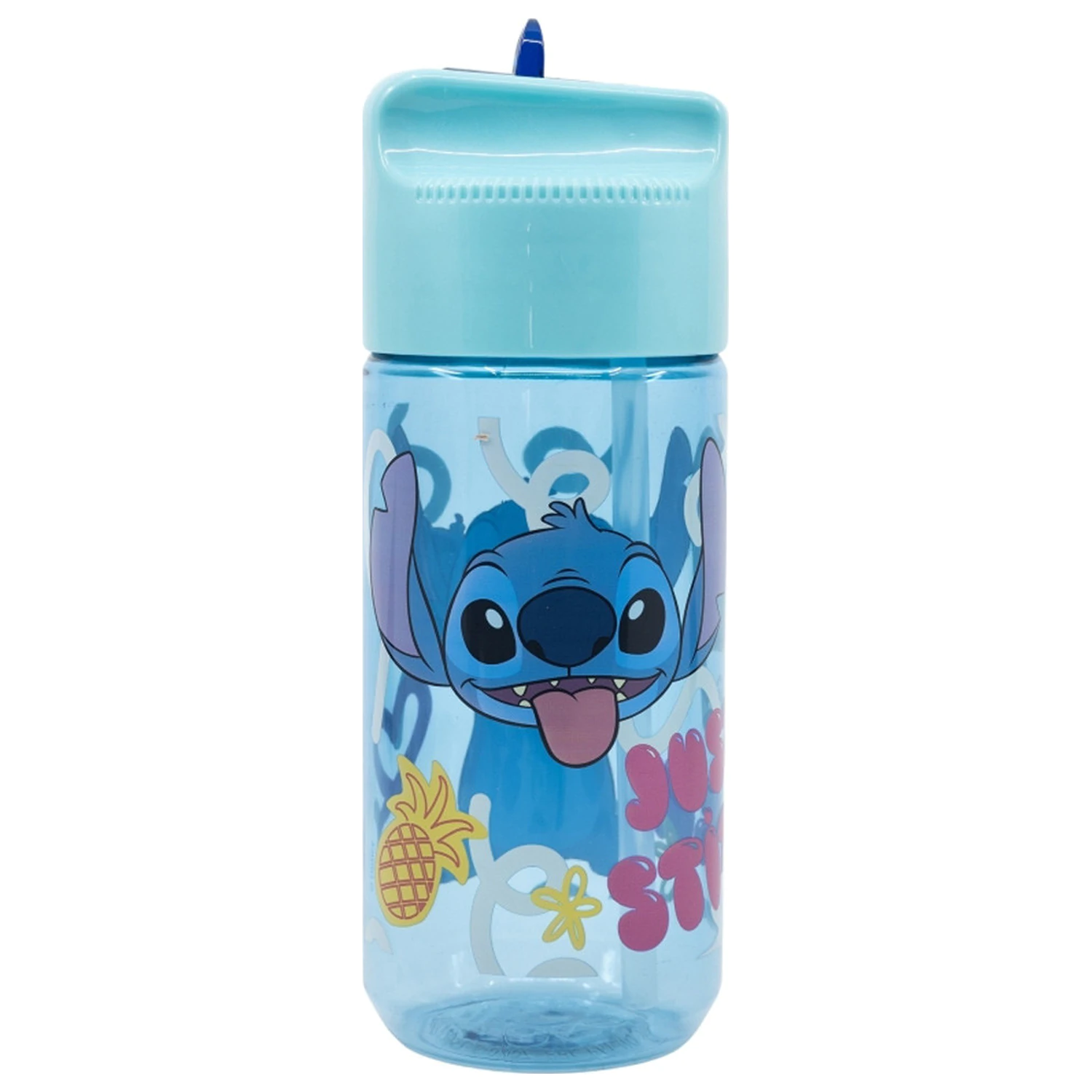 Disney Lilo and Stitch Palms Hydro Plastic Straw sticlă de apă 430 ml poza produsului
