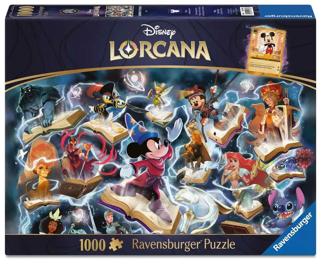 Disney Lorcana Puzzle Glimmers of the Realm: Steel (1000 de piese) poza produsului