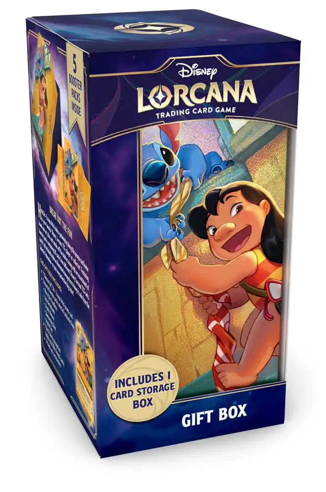 Disney Lorcana TCG Set cadou Insula Archazia Stitch Ediție în engleză poza produsului