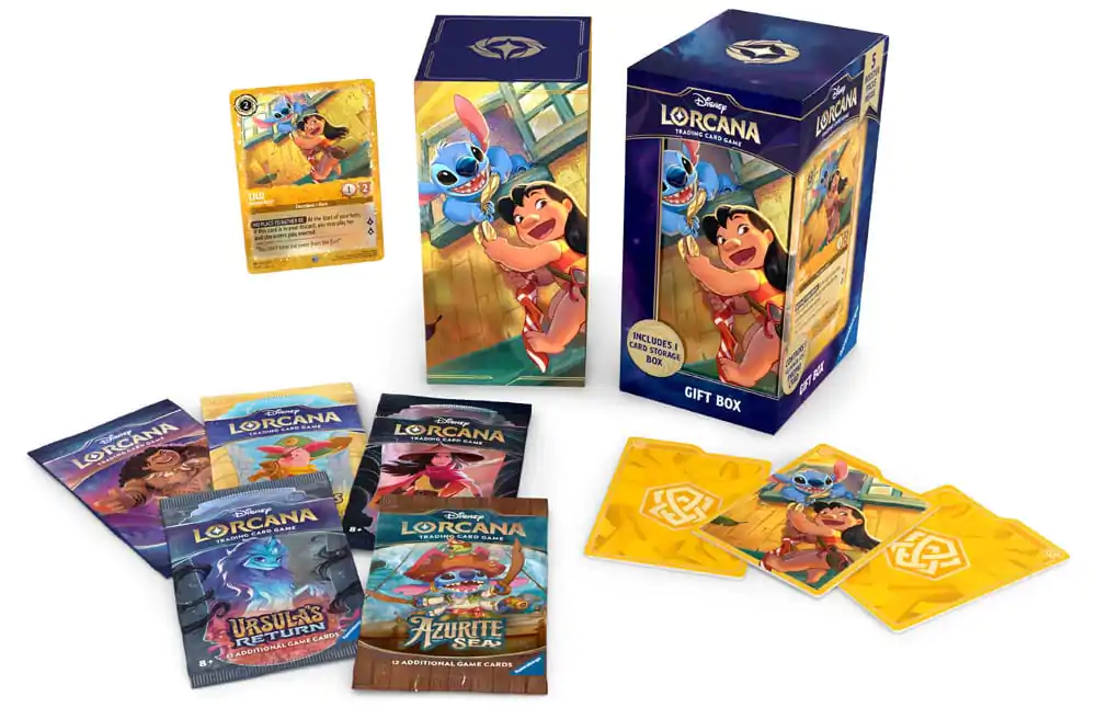 Disney Lorcana TCG Set cadou Insula Archazia Stitch Ediție în engleză poza produsului