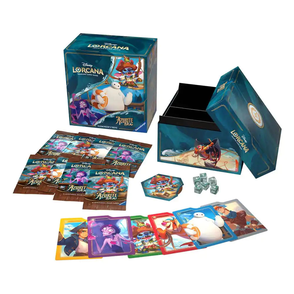 Disney Lorcana TCG Azurite Sea Ilumineer's Trove *Ediție în engleză* poza produsului