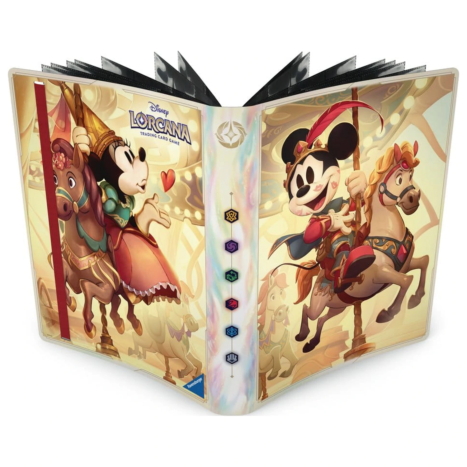Disney Lorcana TCG Card Portfolio Mickey & Minnie poza produsului