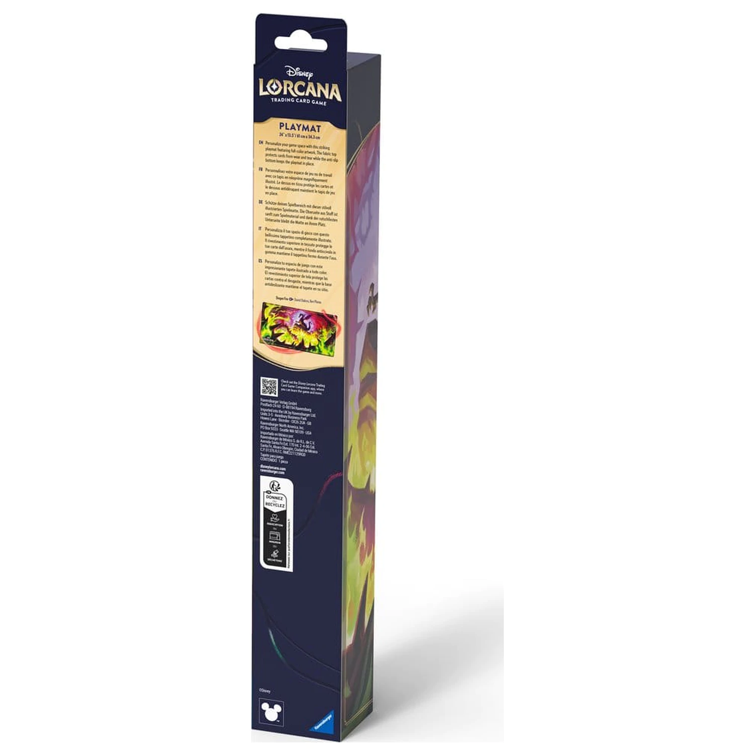 Disney Lorcana TCG Playmat Dragon Fire poza produsului
