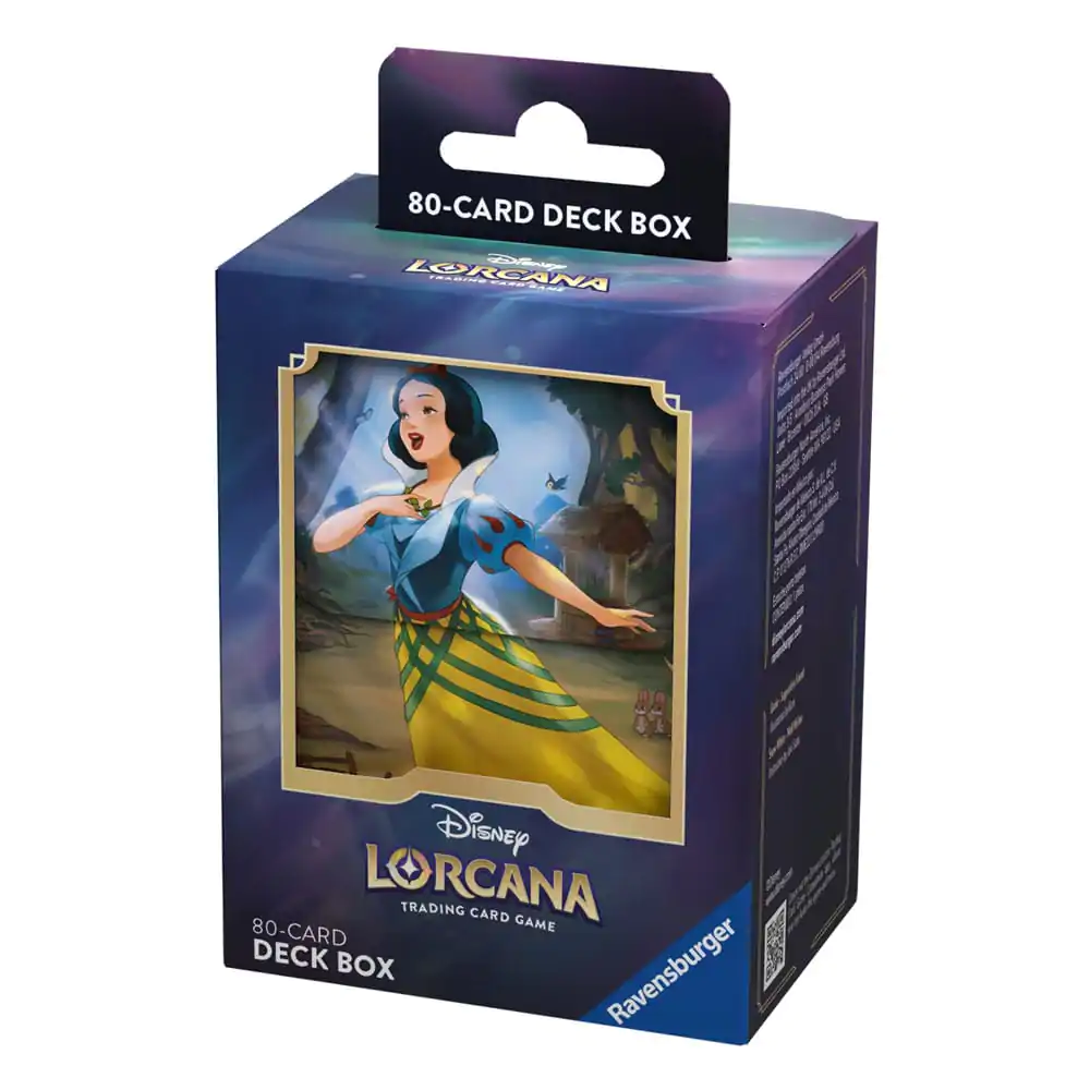 Cutie pentru pachet de carti Disney Lorcana TCG Snow White poza produsului