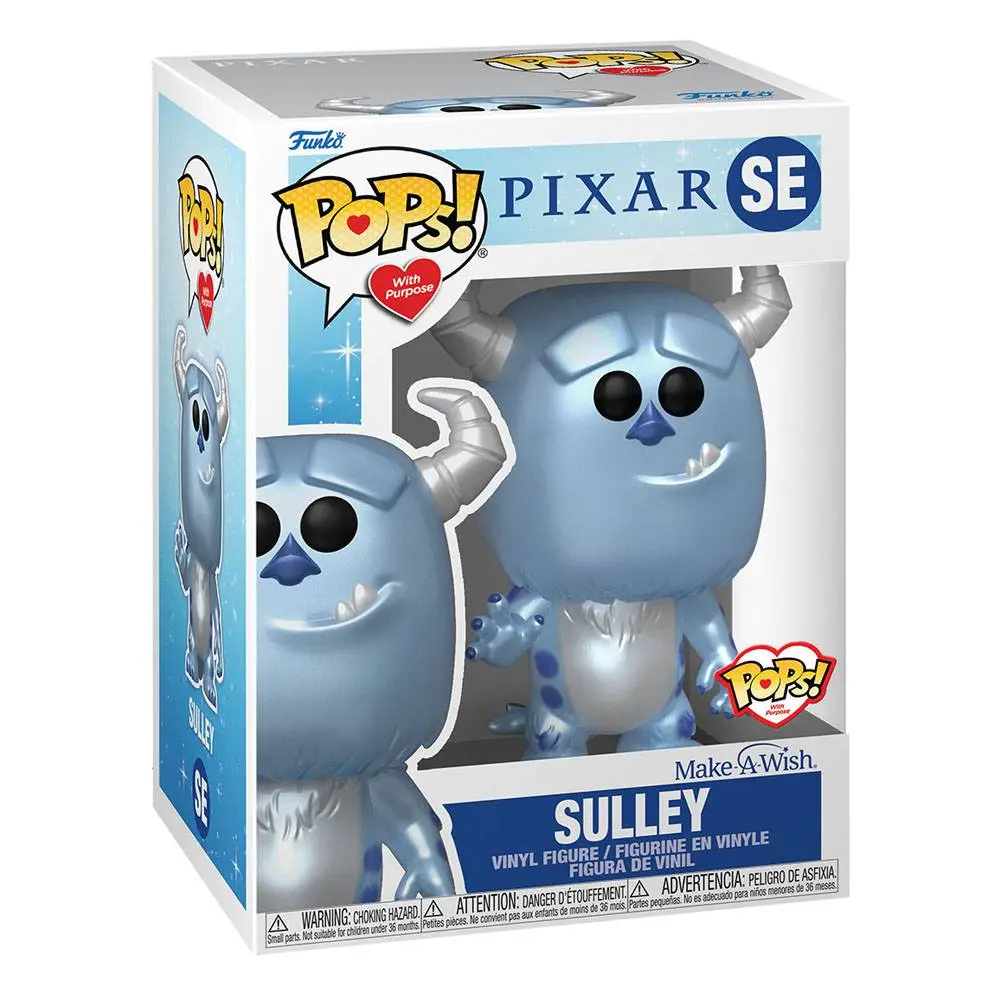 Disney Make a Wish 2022 POP! Figurina din vinil Disney Sulley (Metalizat) 9 cm poza produsului