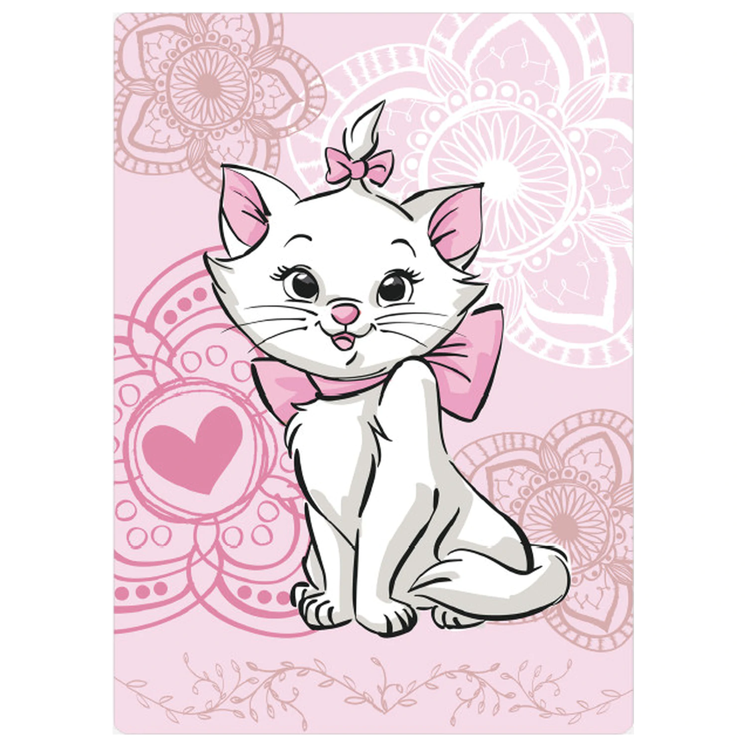 Disney Marie Aristocat pătură din fleece poza produsului