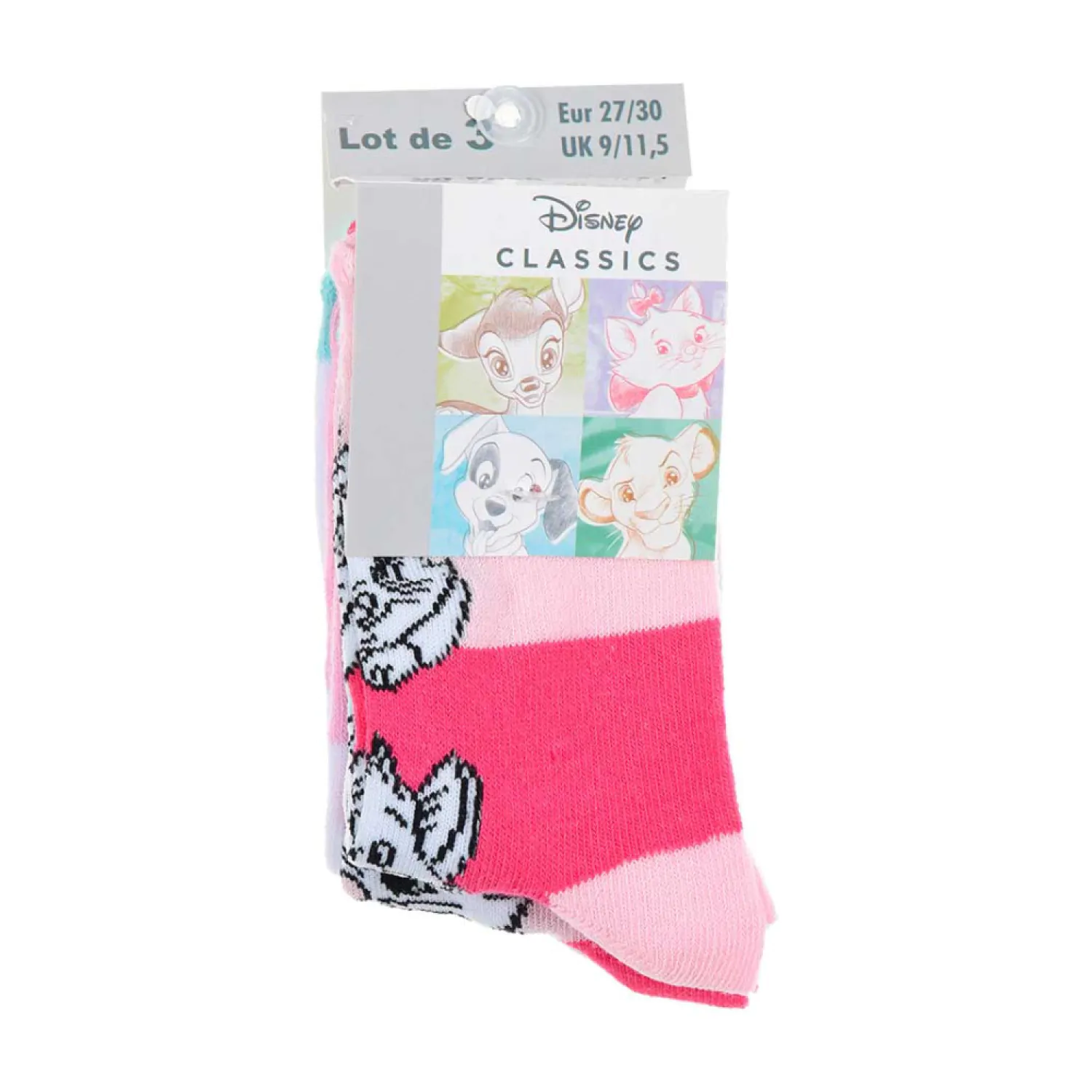 Disney Marie Fancy Pink Șosete Copii 27/30 poza produsului