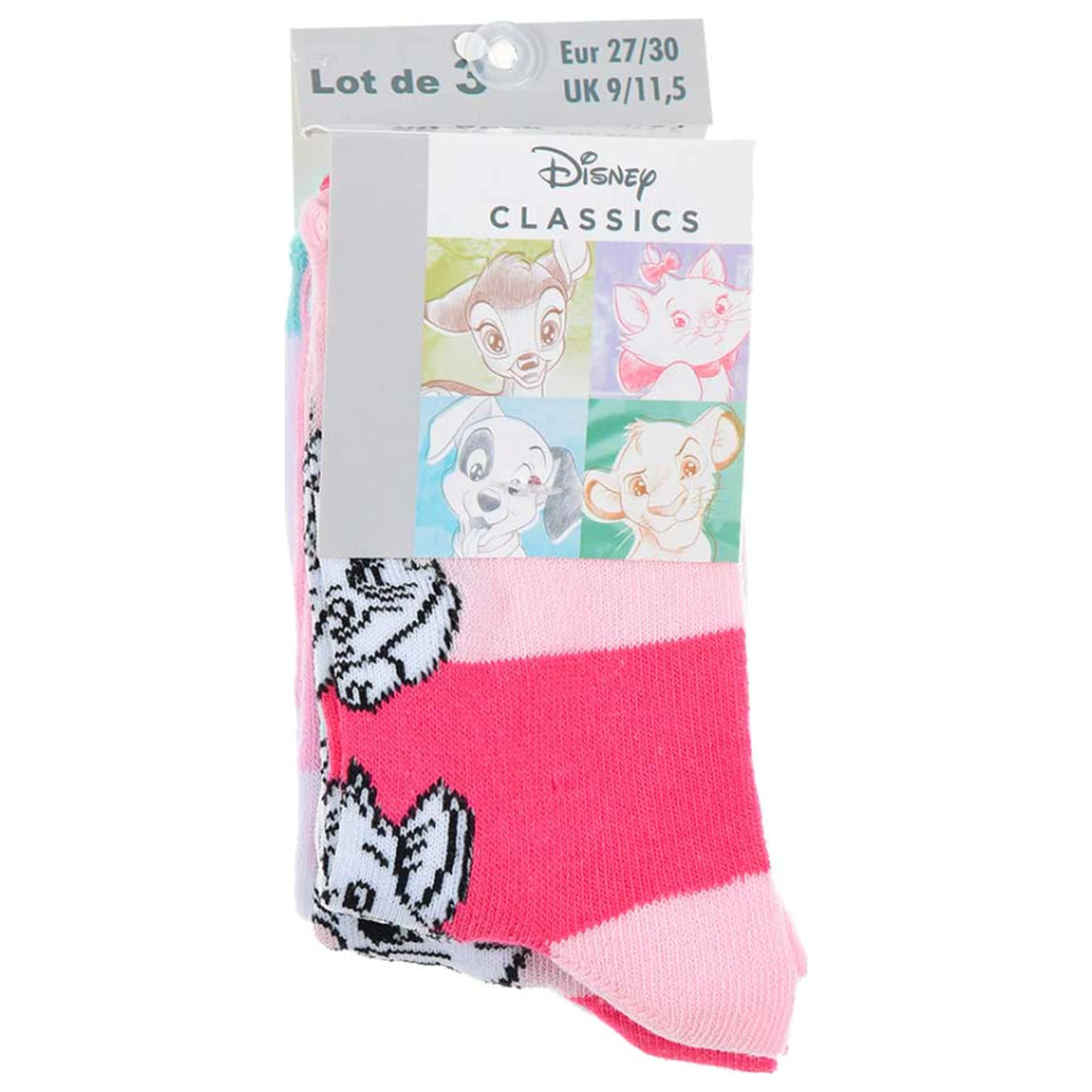 Disney Marie Fancy Pink Șosete pentru copii 31/34 poza produsului