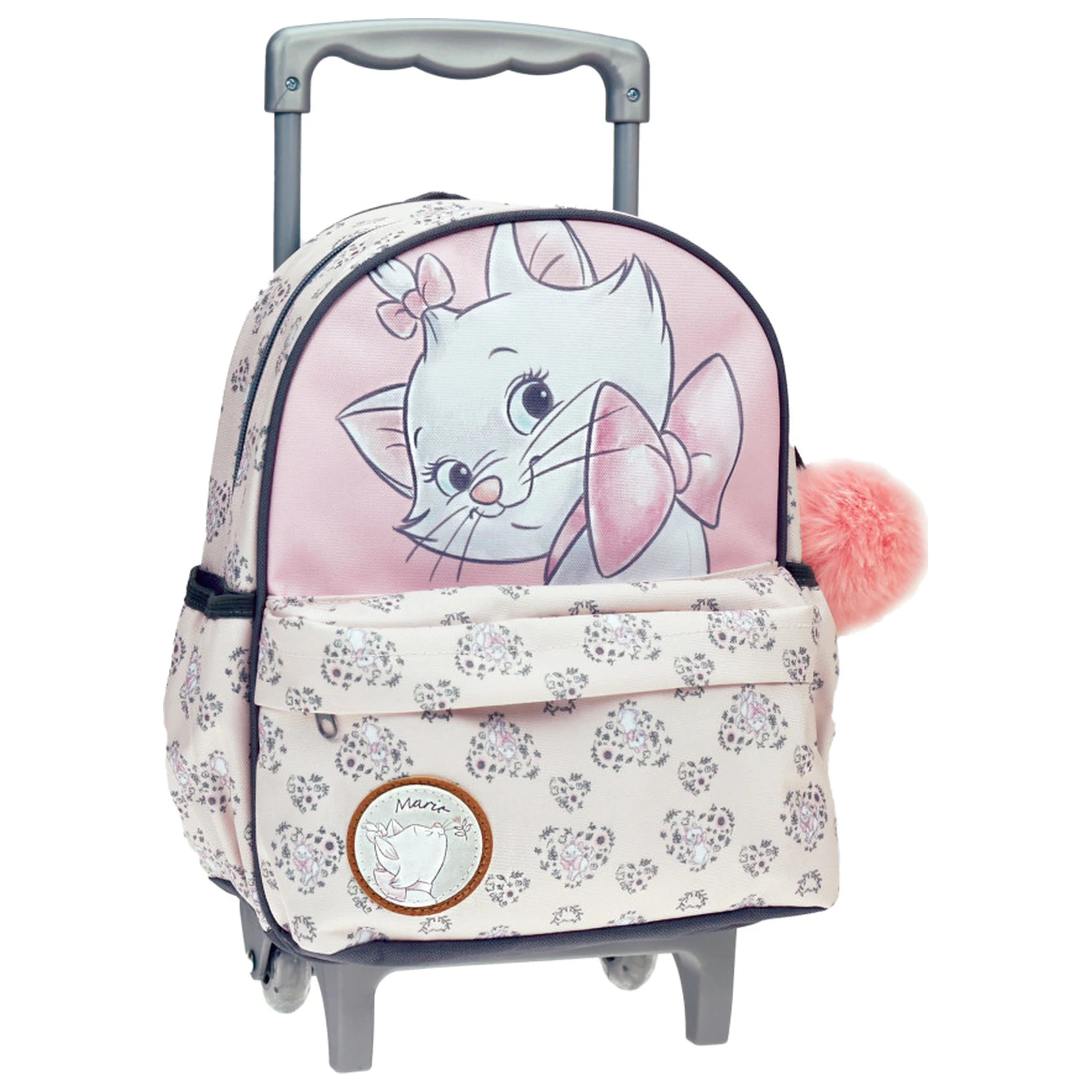 Disney Marie Lovely Cat Rucsac Prescolar pe roți, Geantă 30 cm poza produsului