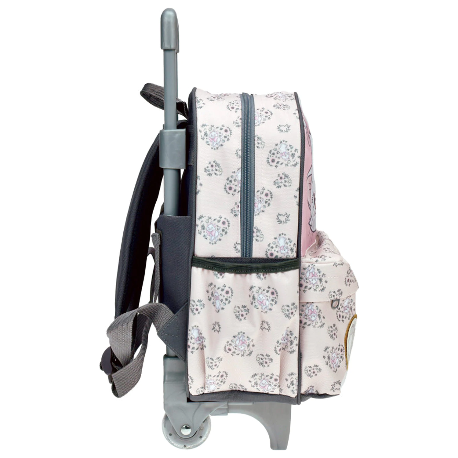 Disney Marie Lovely Cat Rucsac Prescolar pe roți, Geantă 30 cm poza produsului