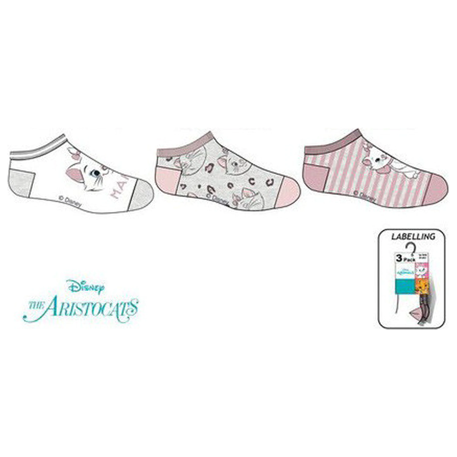 Disney Marie Meowgical Pink Ciorapi secreti pentru copii 31/34 poza produsului