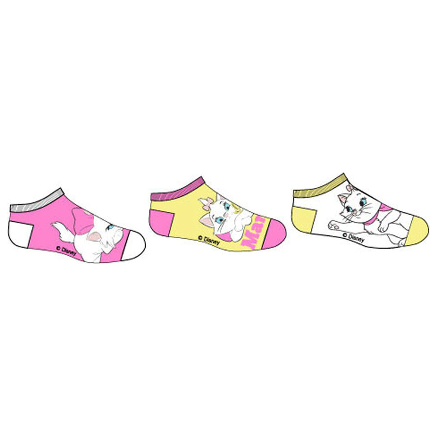 Disney Marie Paradise Secret Socks pentru Copii 31/34 poza produsului