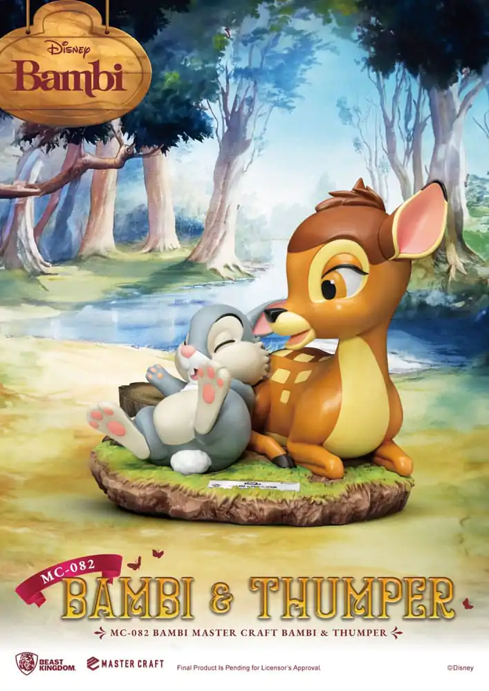 Disney Master Craft Statuie Bambi & Thumper 26 cm poza produsului