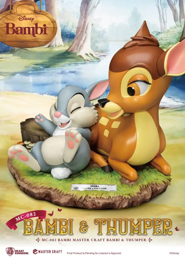 Disney Master Craft Statuie Bambi & Thumper 26 cm poza produsului