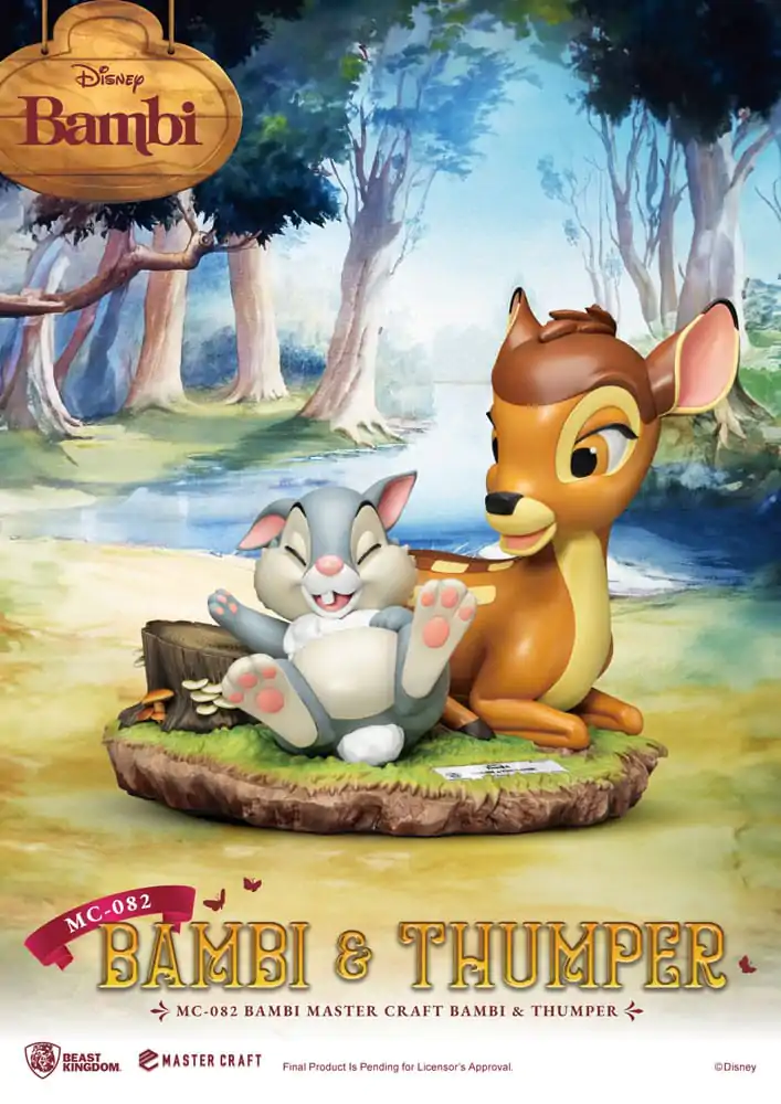 Disney Master Craft Statuie Bambi & Thumper 26 cm poza produsului