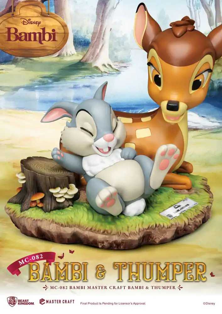 Disney Master Craft Statuie Bambi & Thumper 26 cm poza produsului