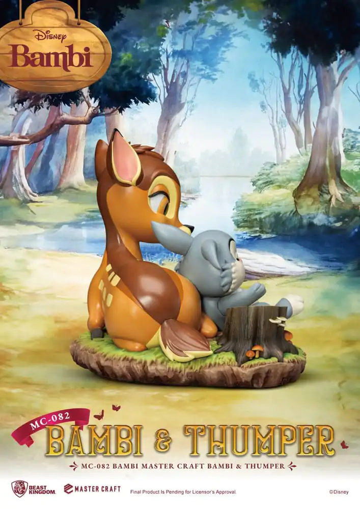 Disney Master Craft Statuie Bambi & Thumper 26 cm poza produsului