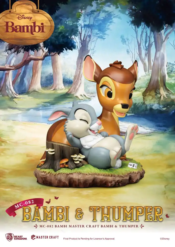 Disney Master Craft Statuie Bambi & Thumper 26 cm poza produsului