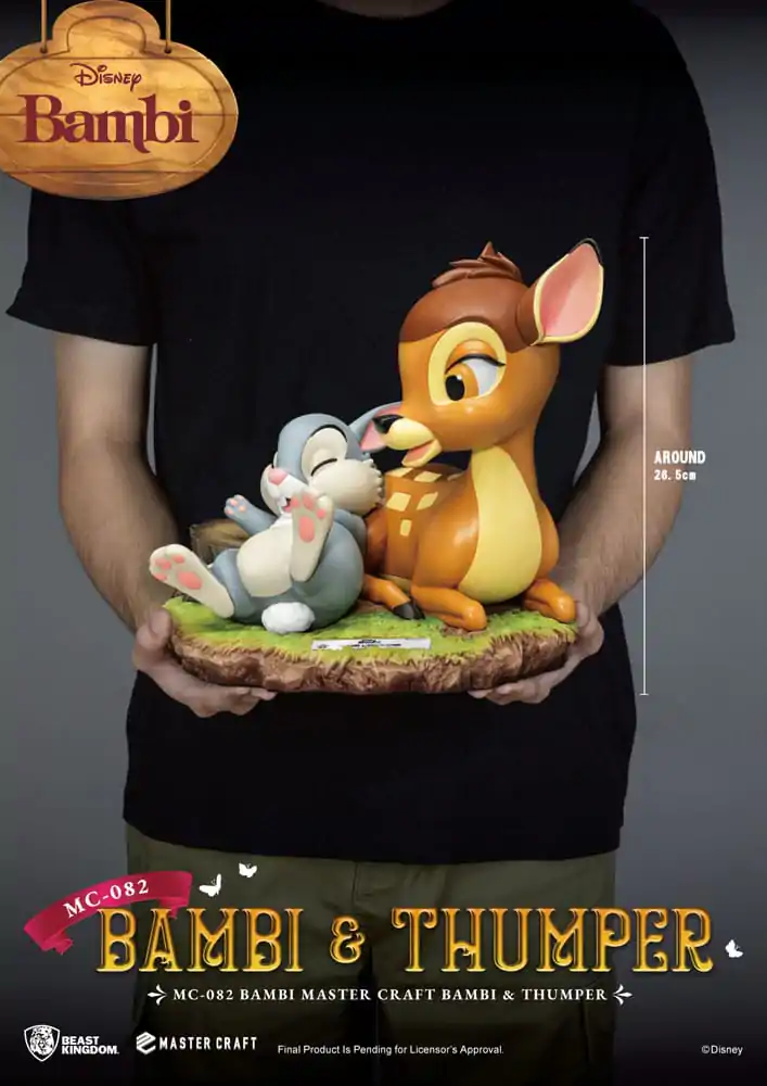 Disney Master Craft Statuie Bambi & Thumper 26 cm poza produsului