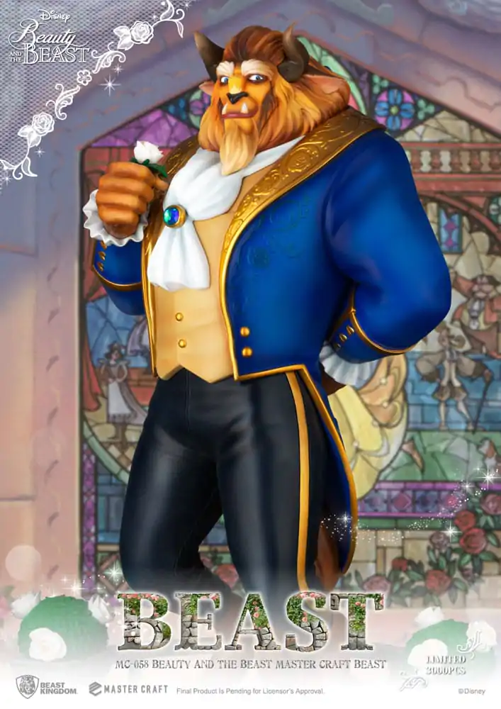 Statuie Disney Master Craft Beauty and the Beast Beast 39 cm poza produsului