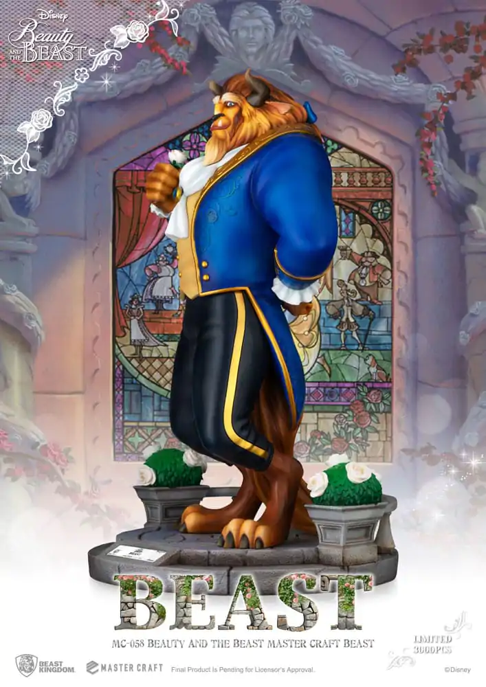 Statuie Disney Master Craft Beauty and the Beast Beast 39 cm poza produsului