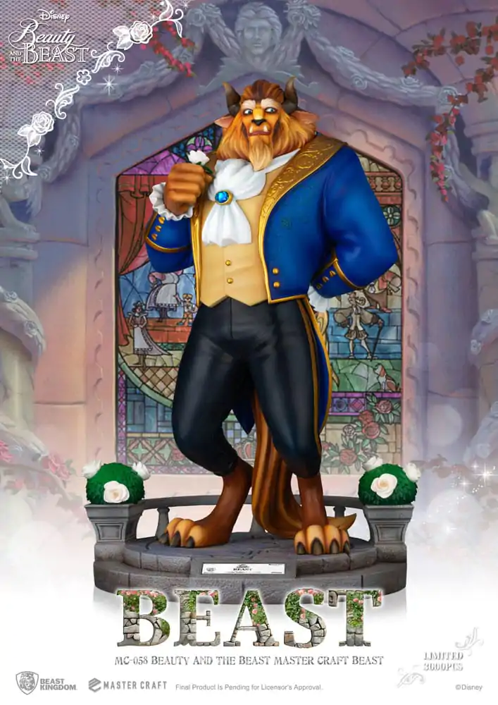Statuie Disney Master Craft Beauty and the Beast Beast 39 cm poza produsului