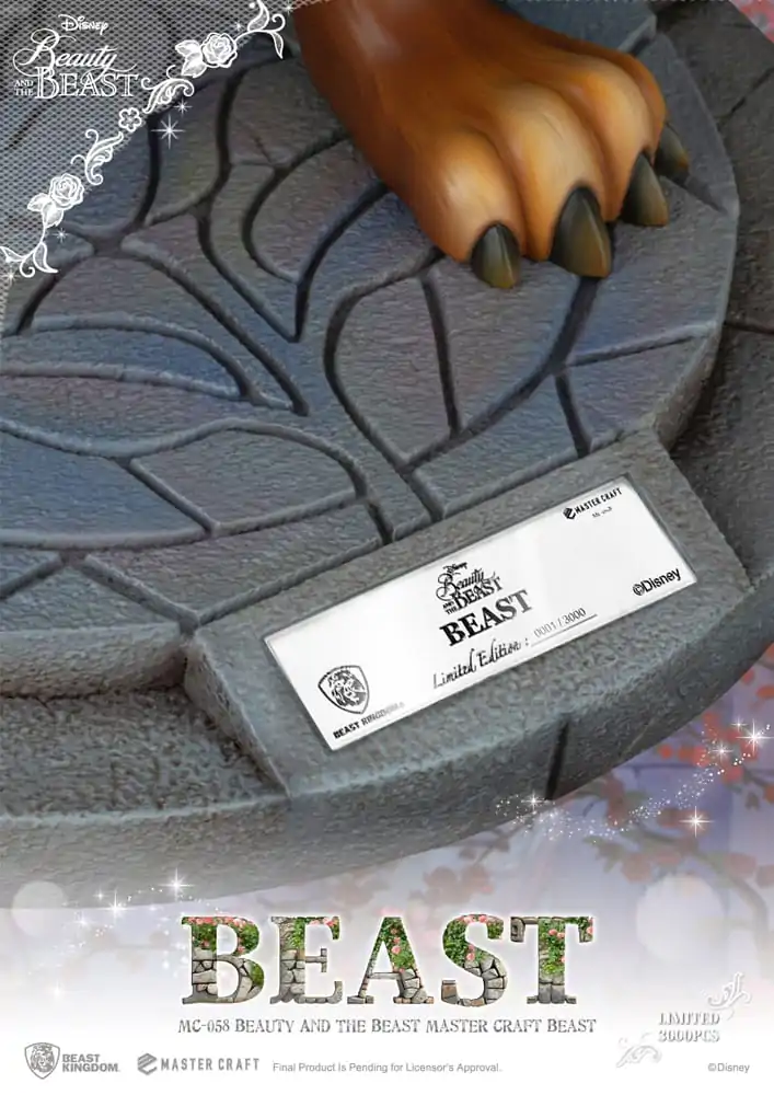 Statuie Disney Master Craft Beauty and the Beast Beast 39 cm poza produsului