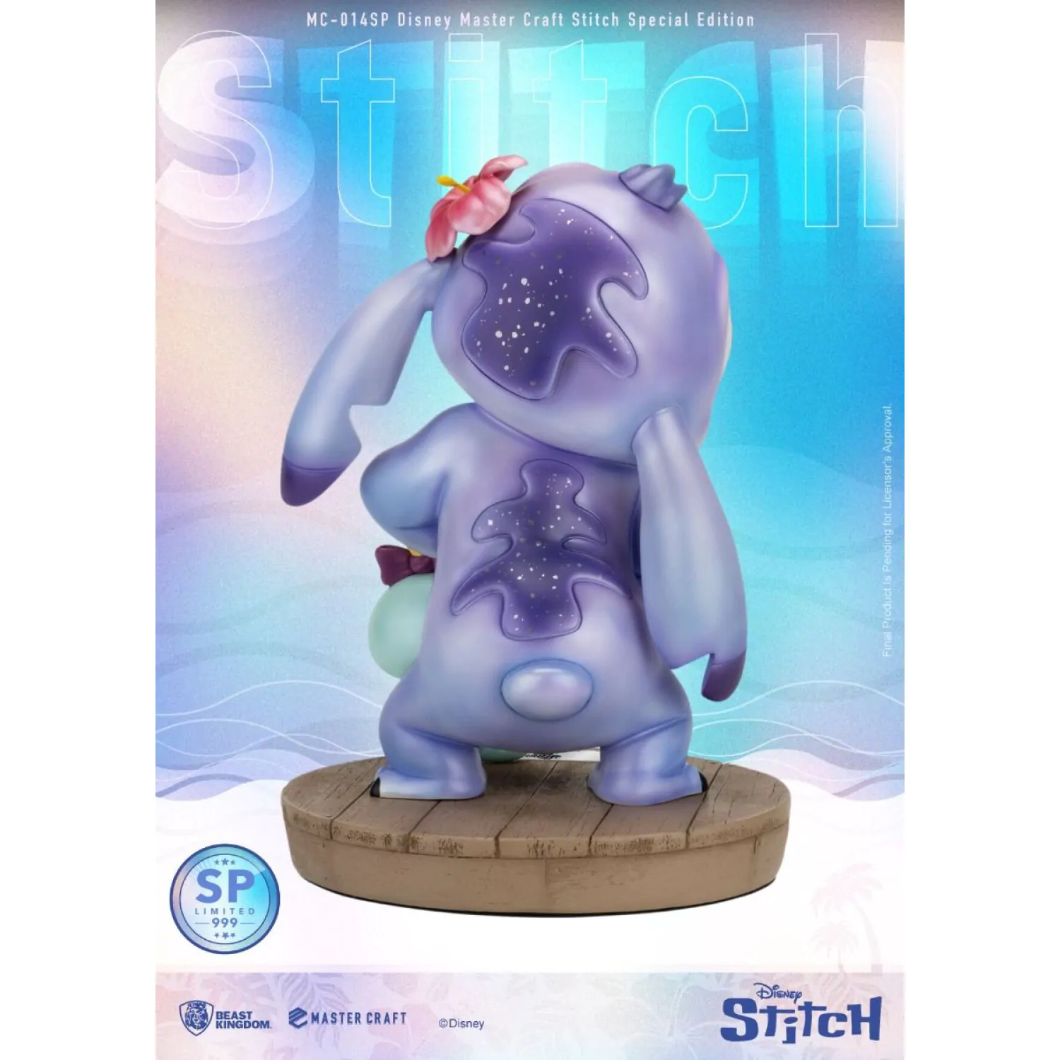 Statuie Disney Master Craft Lilo & Stitch Stitch Special Edition 34 cm poza produsului