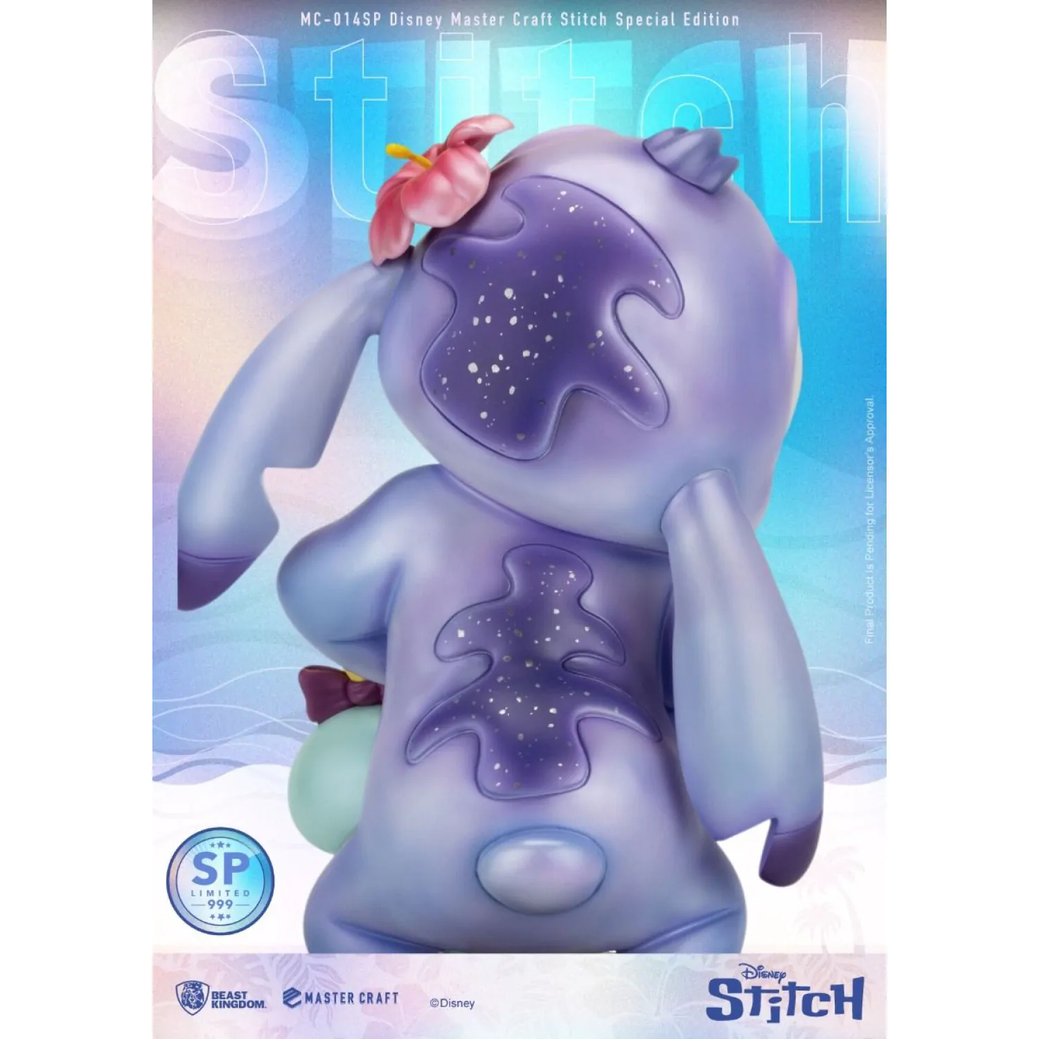 Statuie Disney Master Craft Lilo & Stitch Stitch Special Edition 34 cm poza produsului
