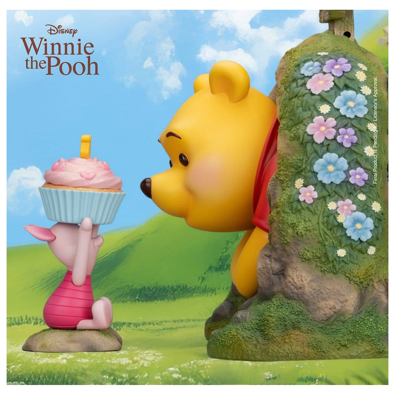 Disney Master Craft Statuie Pooh & Piglet 33 cm poza produsului