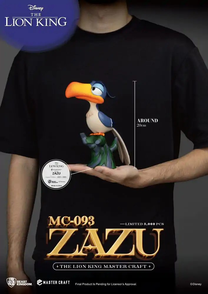 Statuie Disney Master Craft The Lion King Zazu 20 cm poza produsului