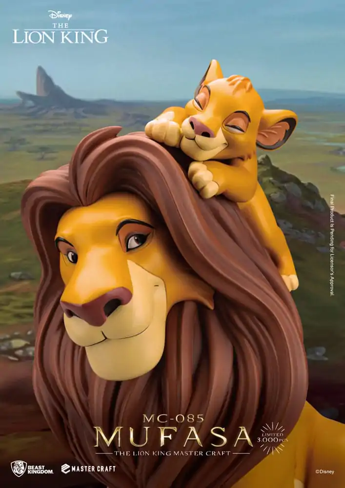 Disney Master Craft Statuie The Lion King Mufasa 36 cm poza produsului