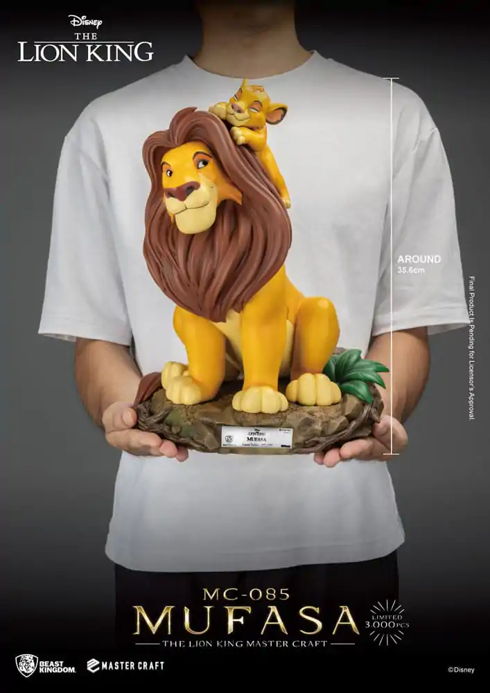 Disney Master Craft Statuie The Lion King Mufasa 36 cm poza produsului