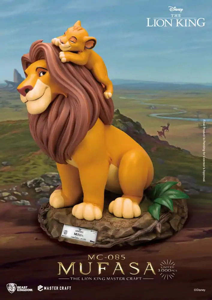 Disney Master Craft Statuie The Lion King Mufasa 36 cm poza produsului