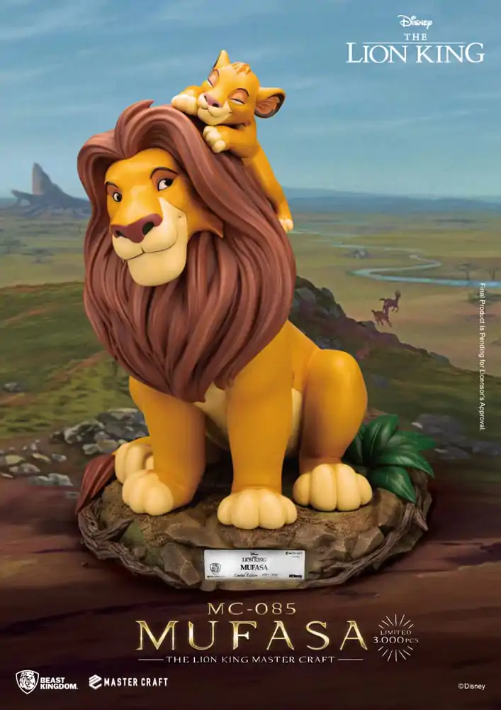 Disney Master Craft Statuie The Lion King Mufasa 36 cm poza produsului