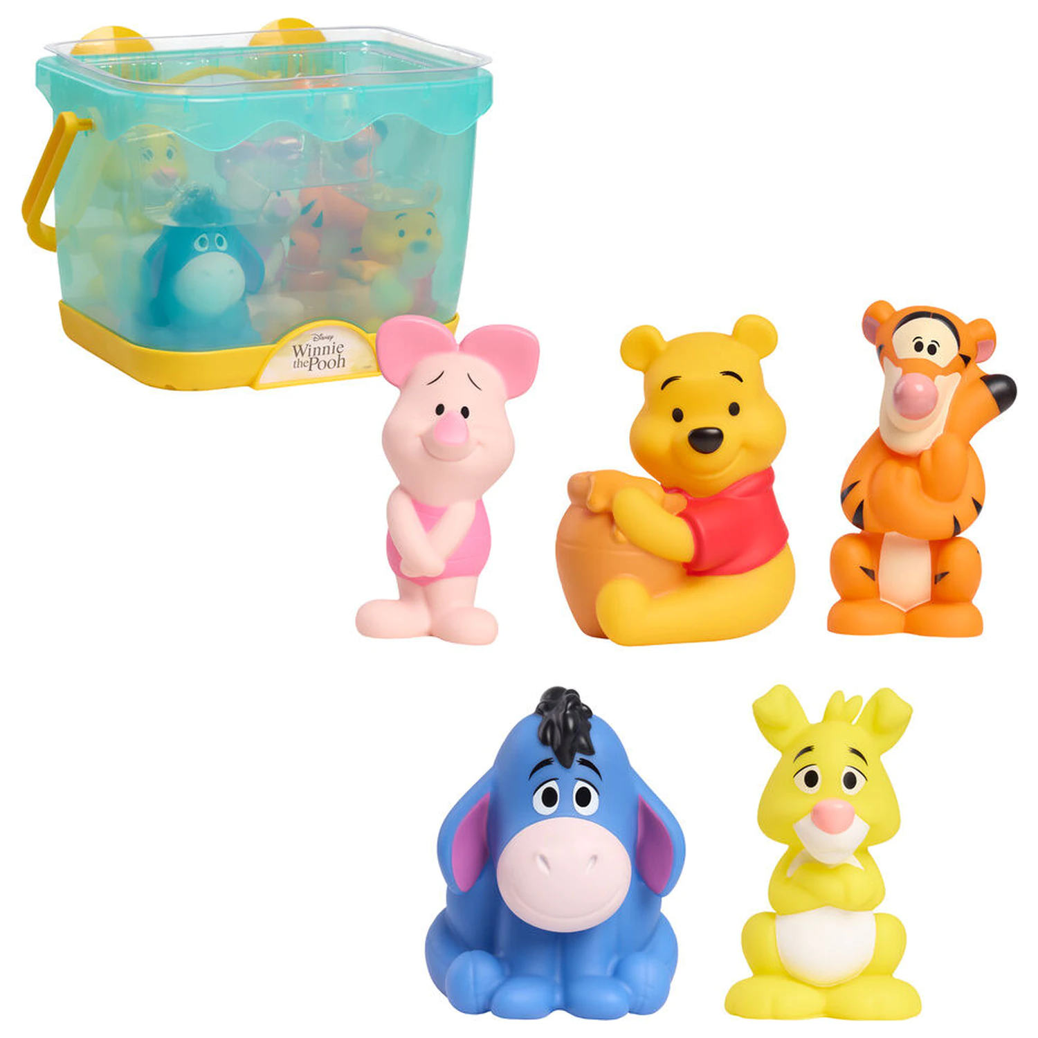 Disney Winnie the Pooh set de 5 figurine de baie poza produsului