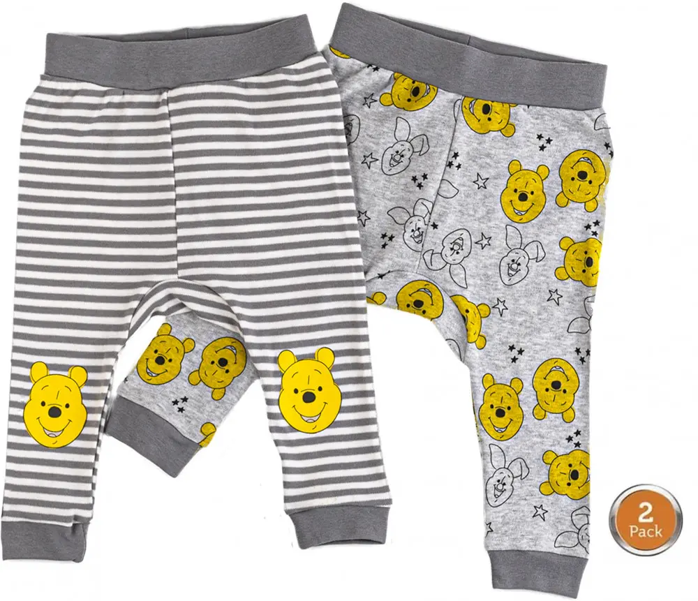 Disney Winnie the Pooh Pantaloni bebeluși 2 piese 62/68 cm poza produsului