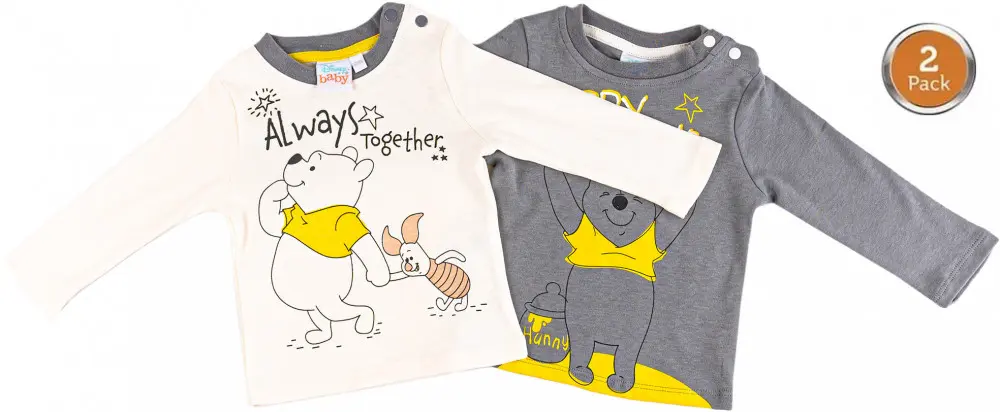 Disney Winnie the Pooh tricou pentru bebelusi, top 2 piese poza produsului