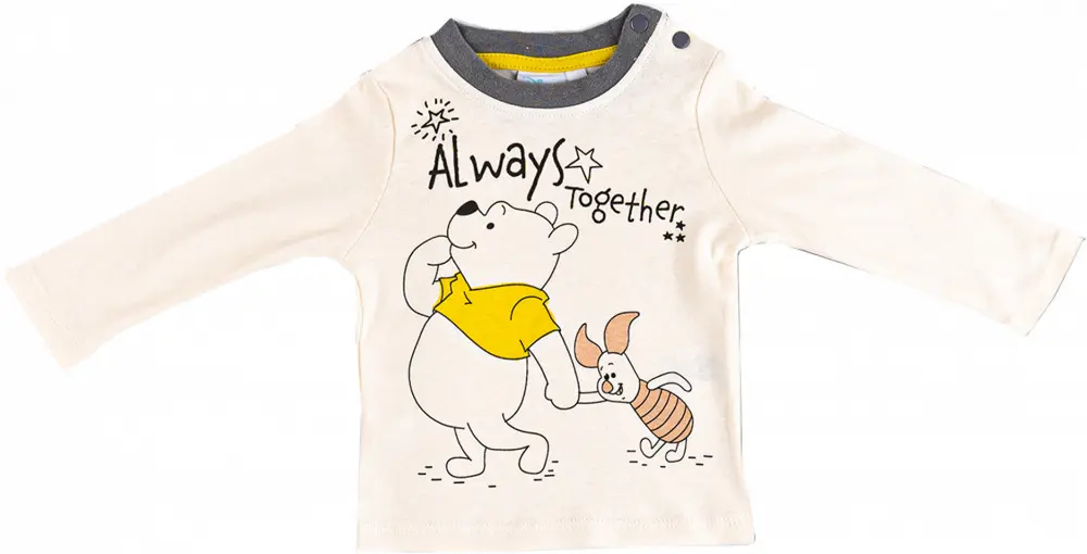 Disney Winnie the Pooh tricou pentru bebelusi, top 2 piese poza produsului
